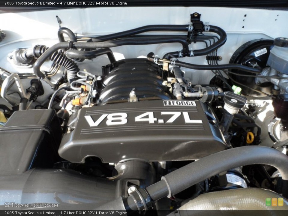 4.7 Liter DOHC 32V i-Force V8 Engine for the 2005 Toyota Sequoia #58897719