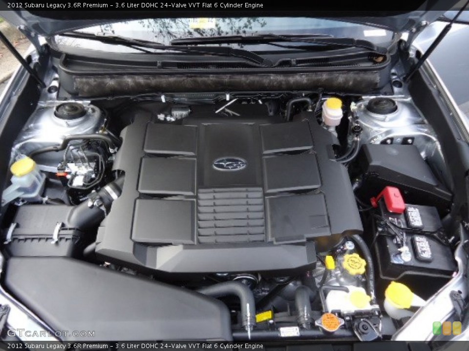 3.6 Liter DOHC 24-Valve VVT Flat 6 Cylinder Engine for the 2012 Subaru Legacy #58903986