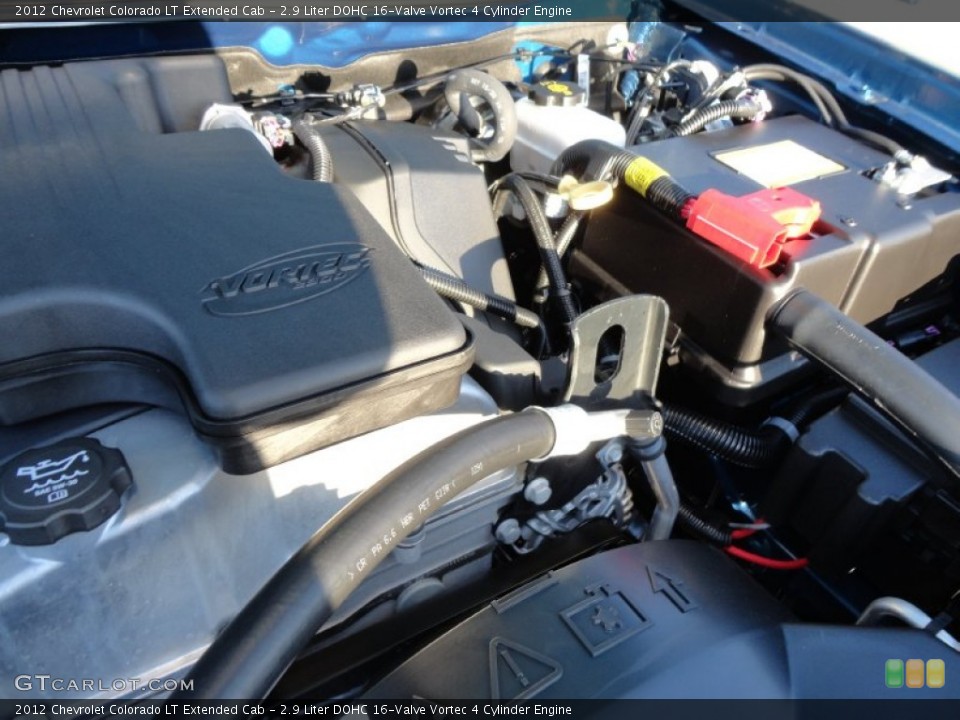 2.9 Liter DOHC 16-Valve Vortec 4 Cylinder Engine for the 2012 Chevrolet Colorado #58906051