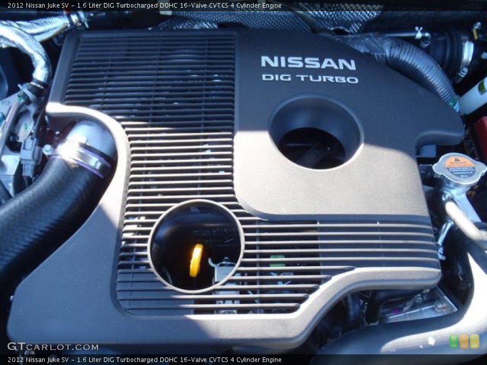 1.6 Liter DIG Turbocharged DOHC 16-Valve CVTCS 4 Cylinder Engine for the 2012 Nissan Juke #58911316