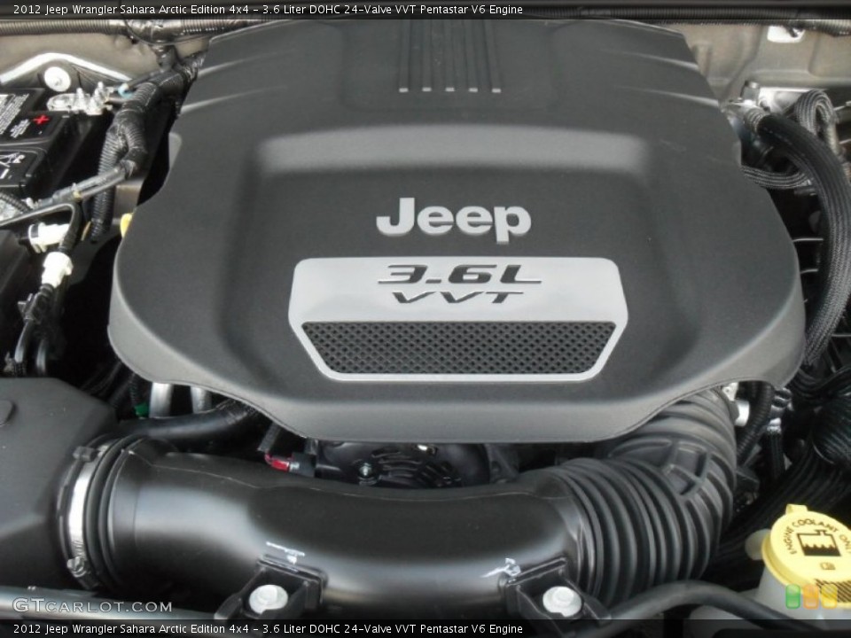 3.6 Liter DOHC 24-Valve VVT Pentastar V6 Engine for the 2012 Jeep Wrangler #58912294
