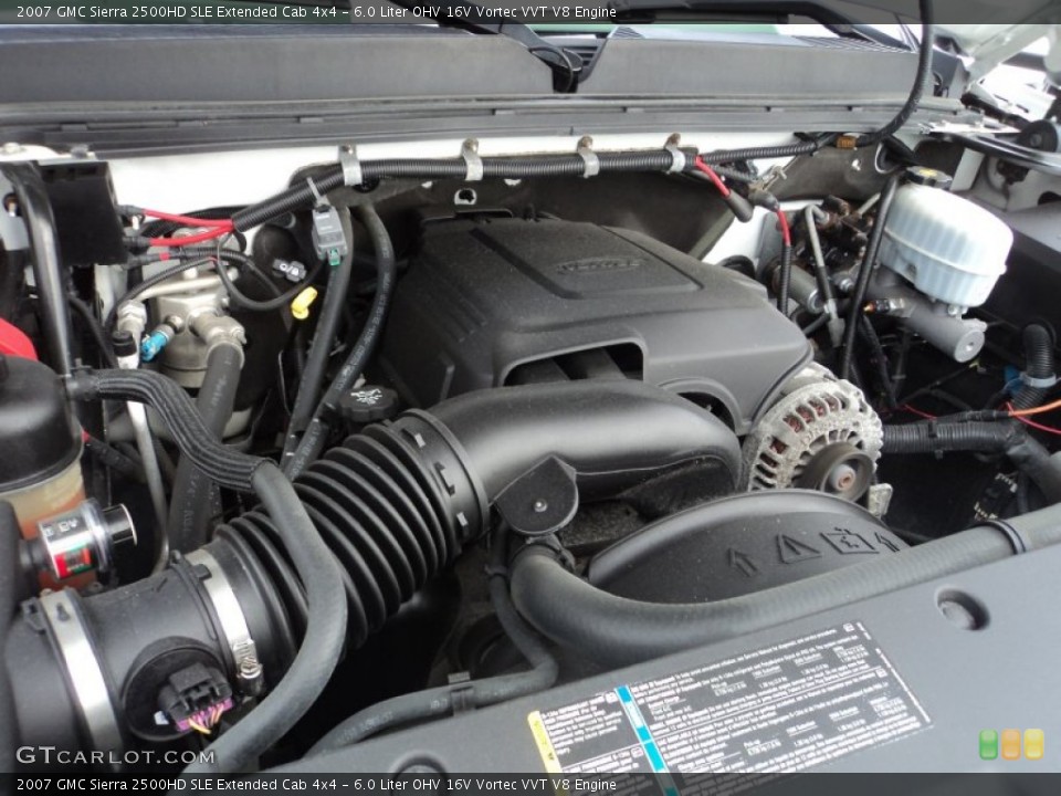 6.0 Liter OHV 16V Vortec VVT V8 Engine for the 2007 GMC Sierra 2500HD #58913169