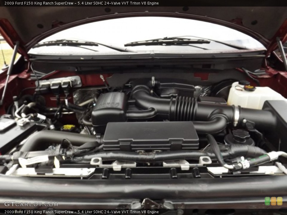 5.4 Liter SOHC 24-Valve VVT Triton V8 Engine for the 2009 Ford F150 #58916516