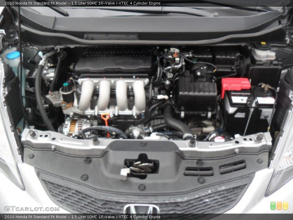 1.5 Liter SOHC 16-Valve i-VTEC 4 Cylinder Engine for the 2010 Honda Fit #58918676