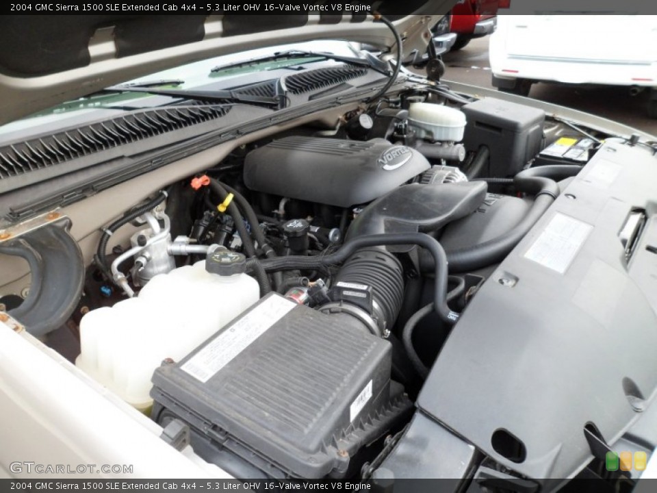 5.3 Liter OHV 16-Valve Vortec V8 Engine for the 2004 GMC Sierra 1500 #58921028