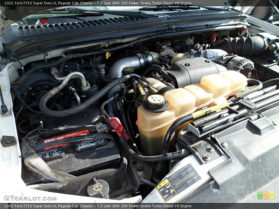 7.3 Liter OHV 16V Power Stroke Turbo Diesel V8 Engine for the 2002 Ford F350 Super Duty #58921889