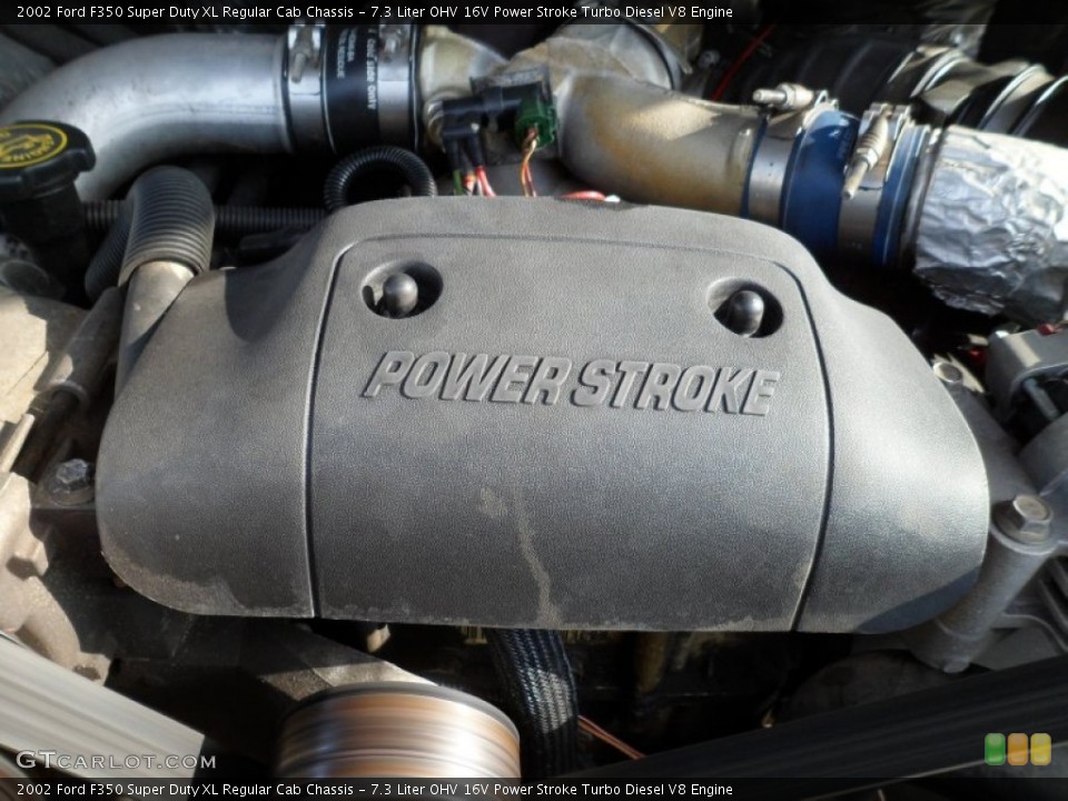 7.3 Liter OHV 16V Power Stroke Turbo Diesel V8 Engine for the 2002 Ford F350 Super Duty #58921909