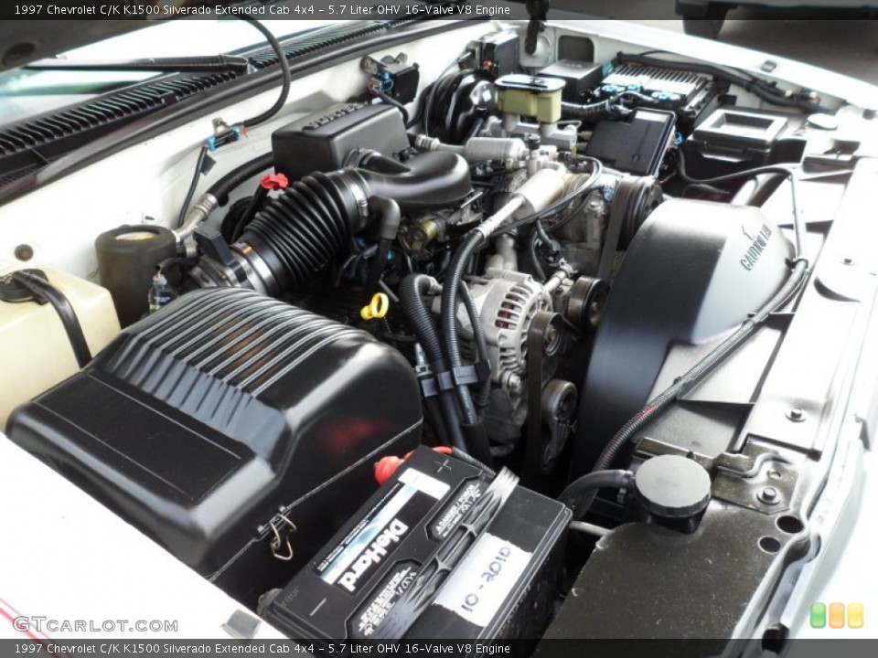 5.7 Liter OHV 16-Valve V8 Engine for the 1997 Chevrolet C/K #58924178