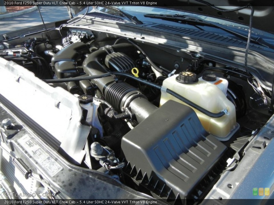 5.4 Liter SOHC 24-Valve VVT Triton V8 Engine for the 2010 Ford F250 Super Duty #58924937