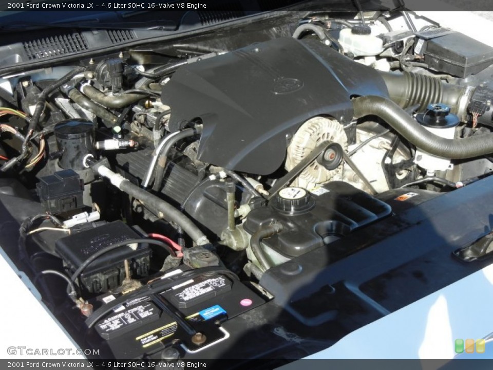 4.6 Liter SOHC 16-Valve V8 2001 Ford Crown Victoria Engine