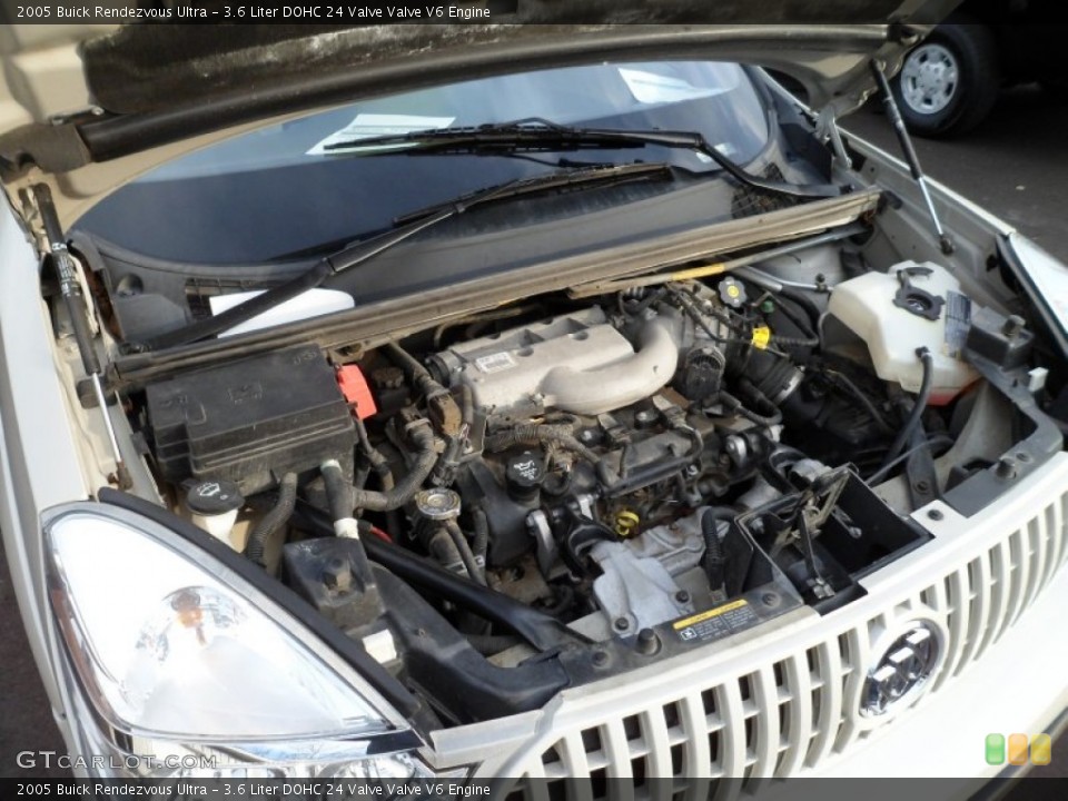 3.6 Liter DOHC 24 Valve Valve V6 Engine for the 2005 Buick Rendezvous #58925720