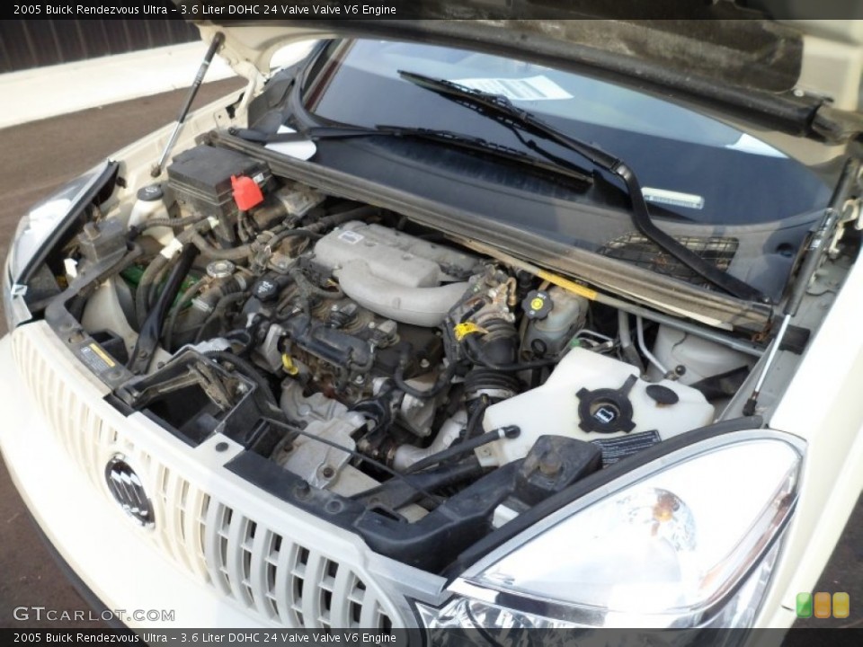 3.6 Liter DOHC 24 Valve Valve V6 Engine for the 2005 Buick Rendezvous #58925735