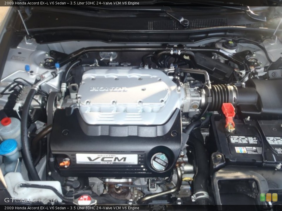 3.5 Liter SOHC 24-Valve VCM V6 Engine for the 2009 Honda Accord #58929310
