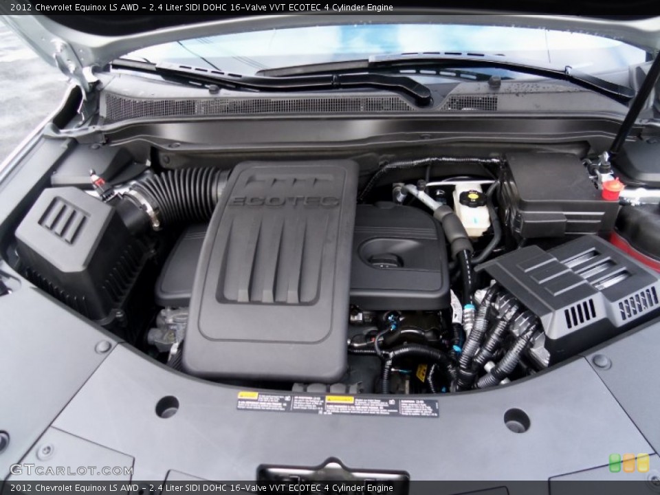 2.4 Liter SIDI DOHC 16-Valve VVT ECOTEC 4 Cylinder Engine for the 2012 Chevrolet Equinox #58930728