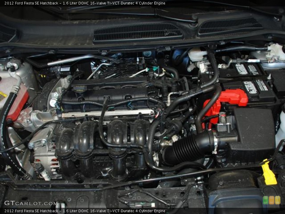 1.6 Liter DOHC 16-Valve Ti-VCT Duratec 4 Cylinder Engine for the 2012 Ford Fiesta #58933122
