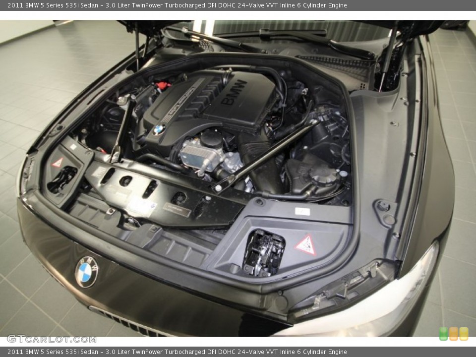3.0 Liter TwinPower Turbocharged DFI DOHC 24-Valve VVT Inline 6 Cylinder Engine for the 2011 BMW 5 Series #58938606