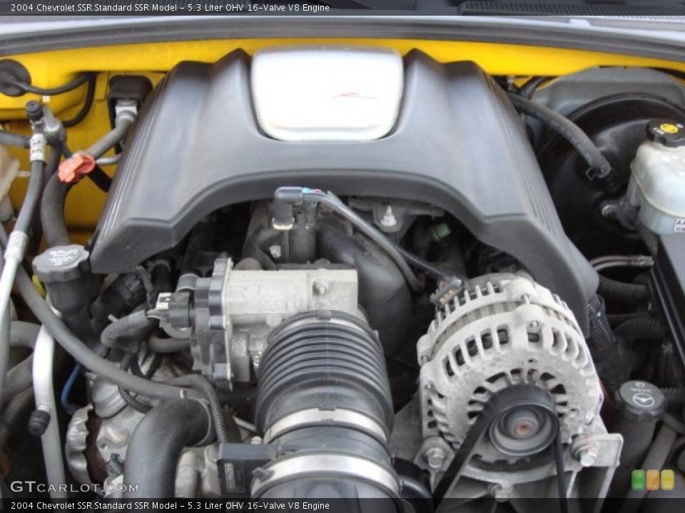 5.3 Liter OHV 16-Valve V8 Engine for the 2004 Chevrolet SSR #58941417