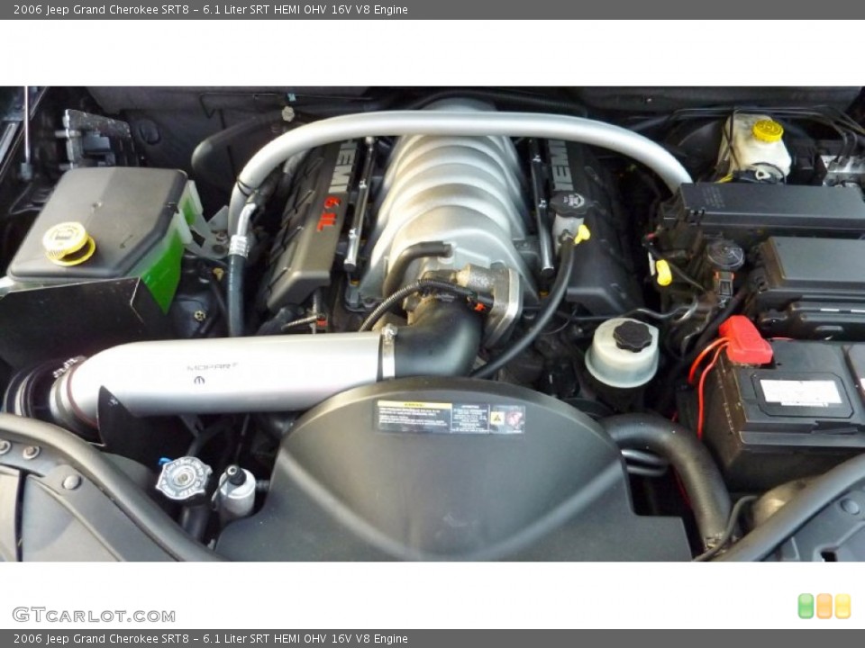 6.1 Liter SRT HEMI OHV 16V V8 Engine for the 2006 Jeep Grand Cherokee #58960278
