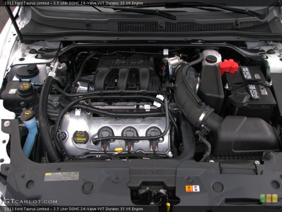 3.5 Liter DOHC 24-Valve VVT Duratec 35 V6 Engine for the 2011 Ford Taurus #58960860