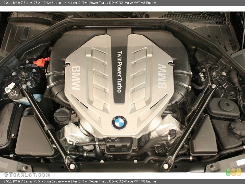 4.4 Liter DI TwinPower Turbo DOHC 32-Valve VVT V8 Engine for the 2011 BMW 7 Series #58966850