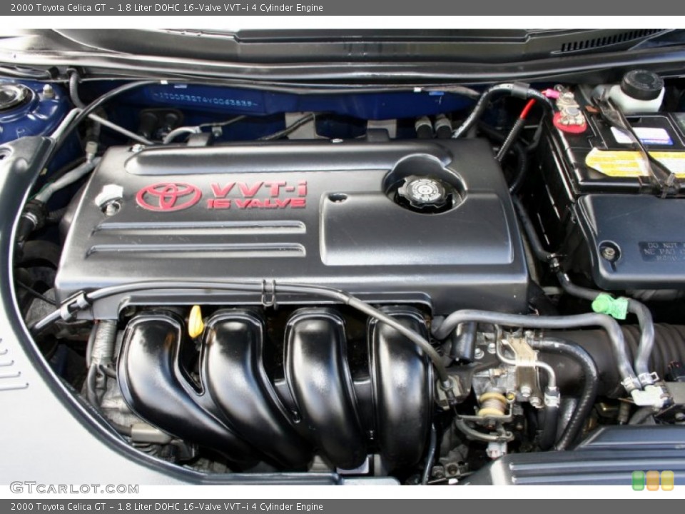 1.8 Liter DOHC 16-Valve VVT-i 4 Cylinder Engine for the 2000 Toyota Celica #58968483