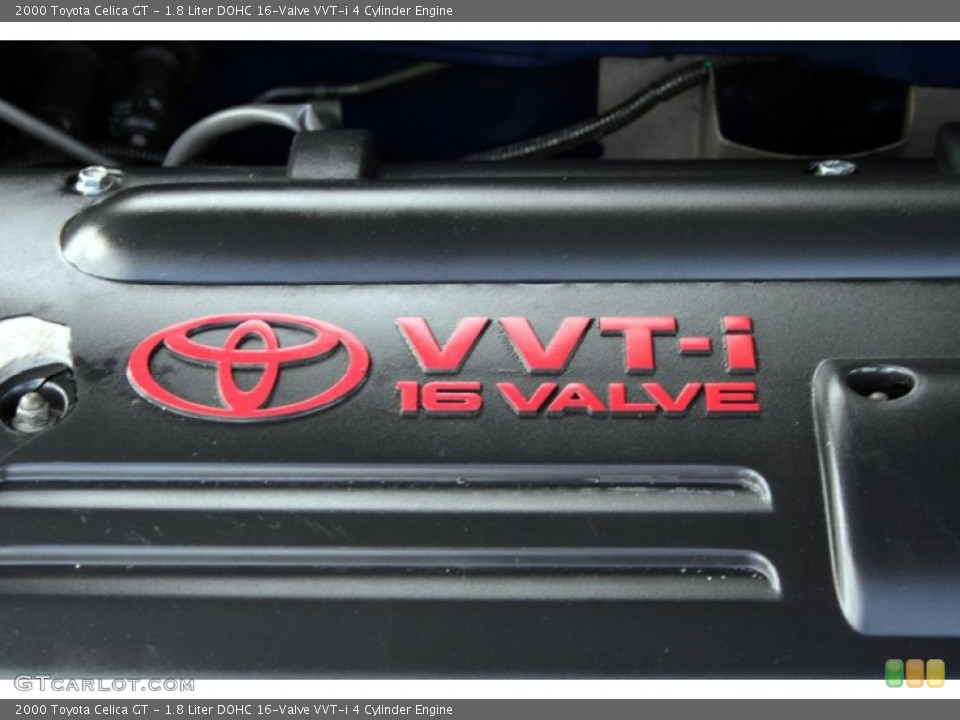 1.8 Liter DOHC 16-Valve VVT-i 4 Cylinder Engine for the 2000 Toyota Celica #58968486