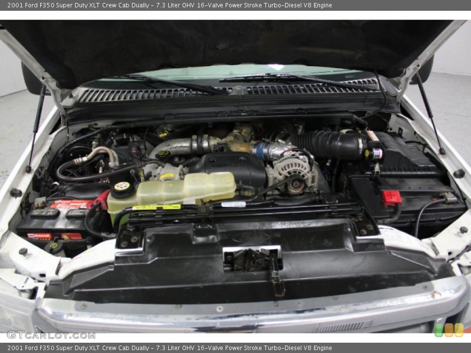 7.3 Liter OHV 16-Valve Power Stroke Turbo-Diesel V8 Engine for the 2001 Ford F350 Super Duty #58971814