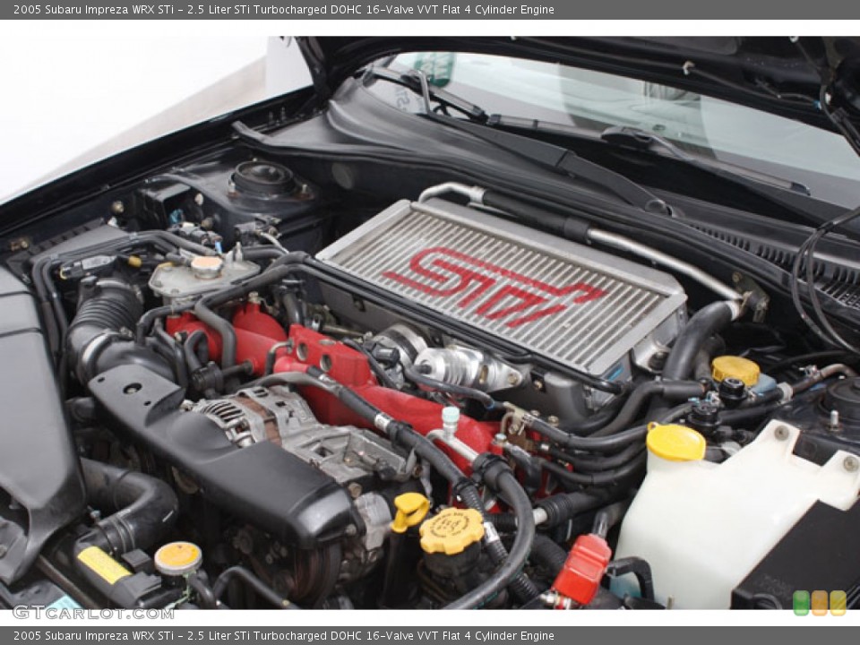 2.5 Liter STi Turbocharged DOHC 16-Valve VVT Flat 4 Cylinder Engine for the 2005 Subaru Impreza #58982307