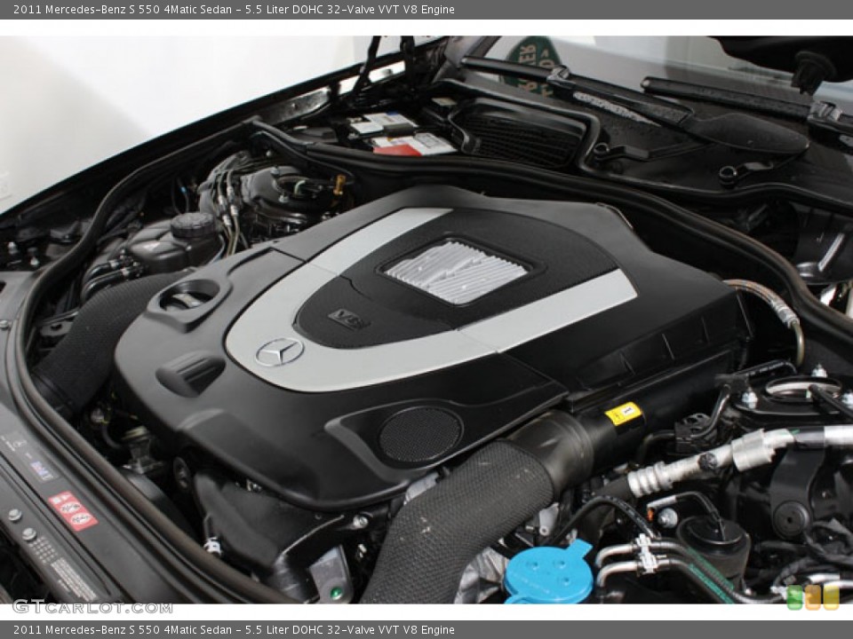 5.5 Liter DOHC 32-Valve VVT V8 Engine for the 2011 Mercedes-Benz S #58982821