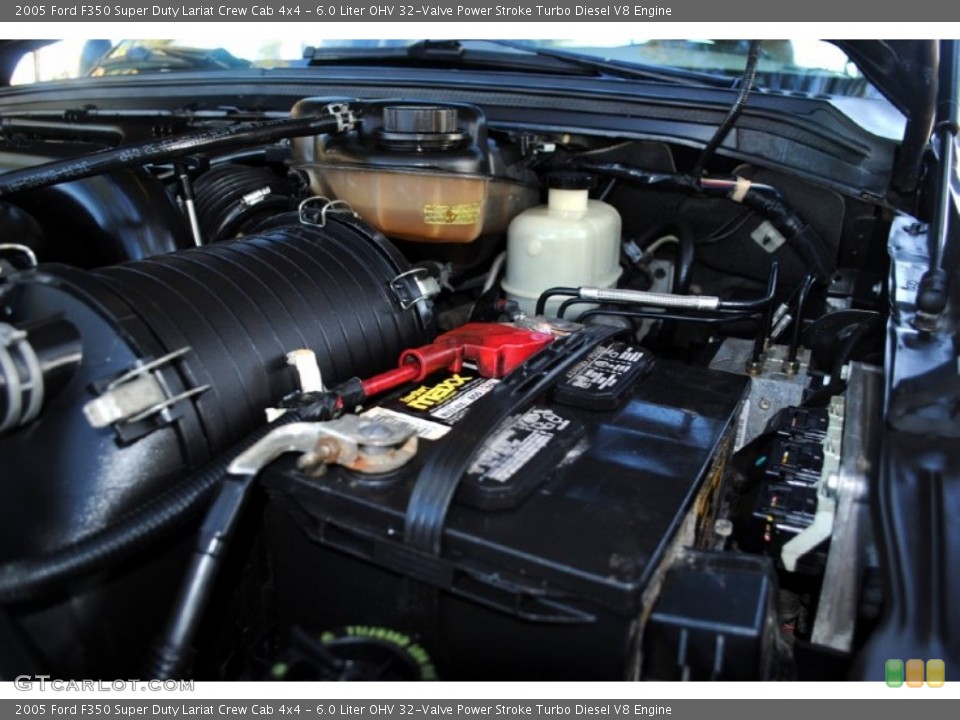 6.0 Liter OHV 32-Valve Power Stroke Turbo Diesel V8 Engine for the 2005 Ford F350 Super Duty #58986721