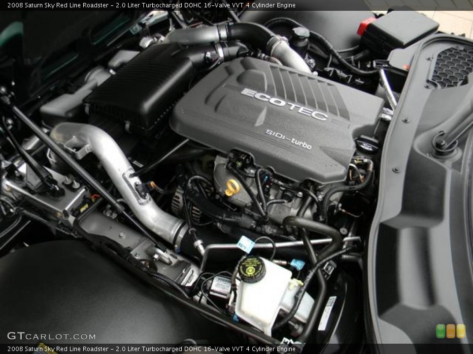 2.0 Liter Turbocharged DOHC 16-Valve VVT 4 Cylinder Engine for the 2008 Saturn Sky #58991227