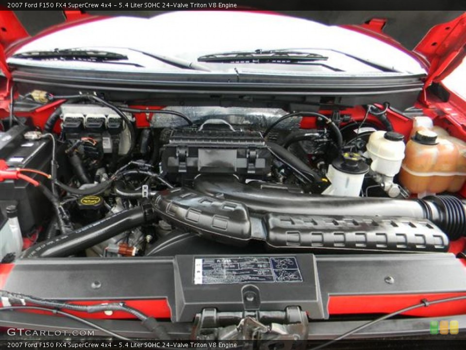 5.4 Liter SOHC 24-Valve Triton V8 Engine for the 2007 Ford F150 #58993415