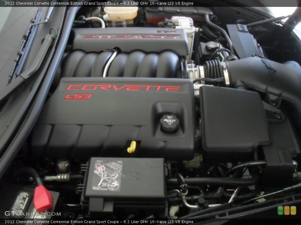 6.2 Liter OHV 16-Valve LS3 V8 Engine for the 2012 Chevrolet Corvette #58996903