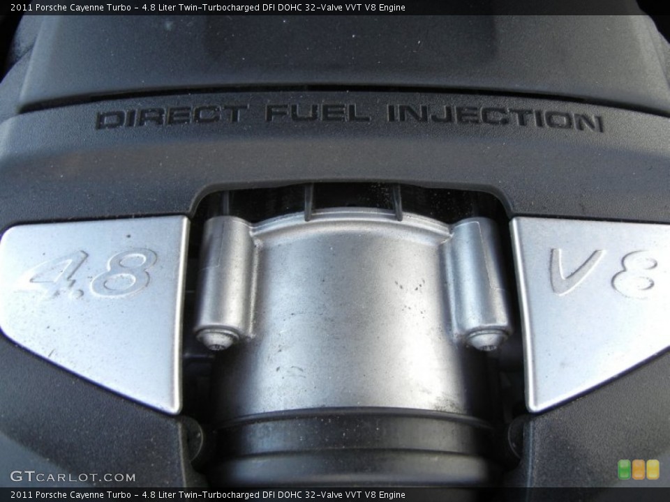 4.8 Liter Twin-Turbocharged DFI DOHC 32-Valve VVT V8 Engine for the 2011 Porsche Cayenne #59000128