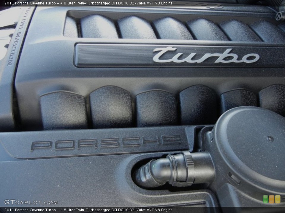 4.8 Liter Twin-Turbocharged DFI DOHC 32-Valve VVT V8 Engine for the 2011 Porsche Cayenne #59000131