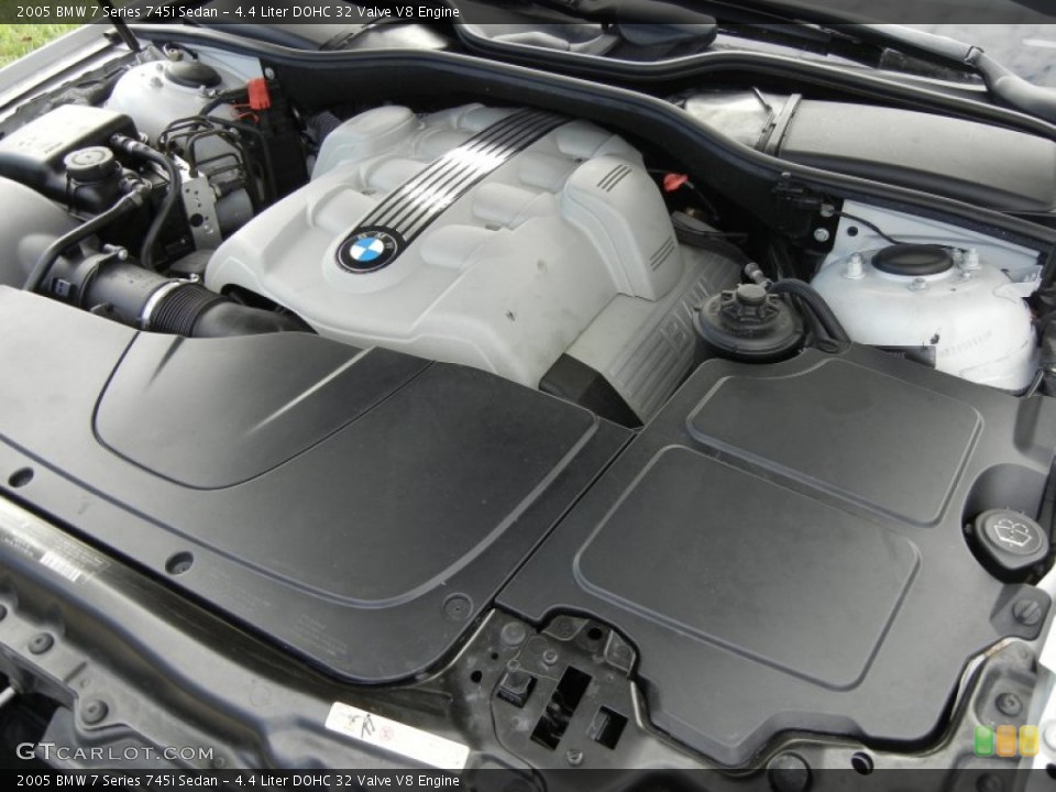 4.4 Liter DOHC 32 Valve V8 Engine for the 2005 BMW 7 Series #59000539