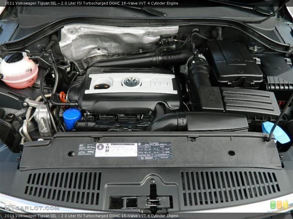 2.0 Liter FSI Turbocharged DOHC 16-Valve VVT 4 Cylinder Engine for the 2011 Volkswagen Tiguan #59006941
