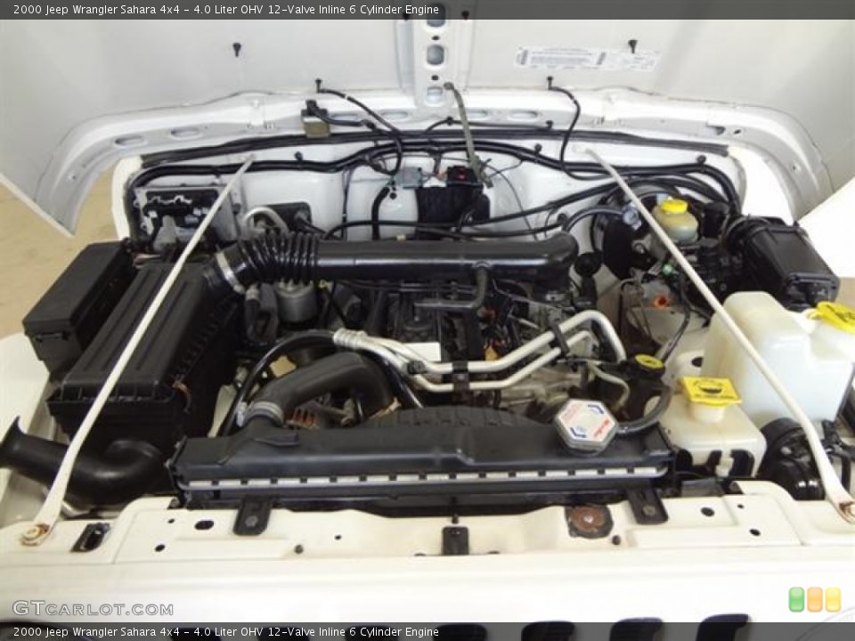 4.0 Liter OHV 12-Valve Inline 6 Cylinder Engine for the 2000 Jeep Wrangler #59012246