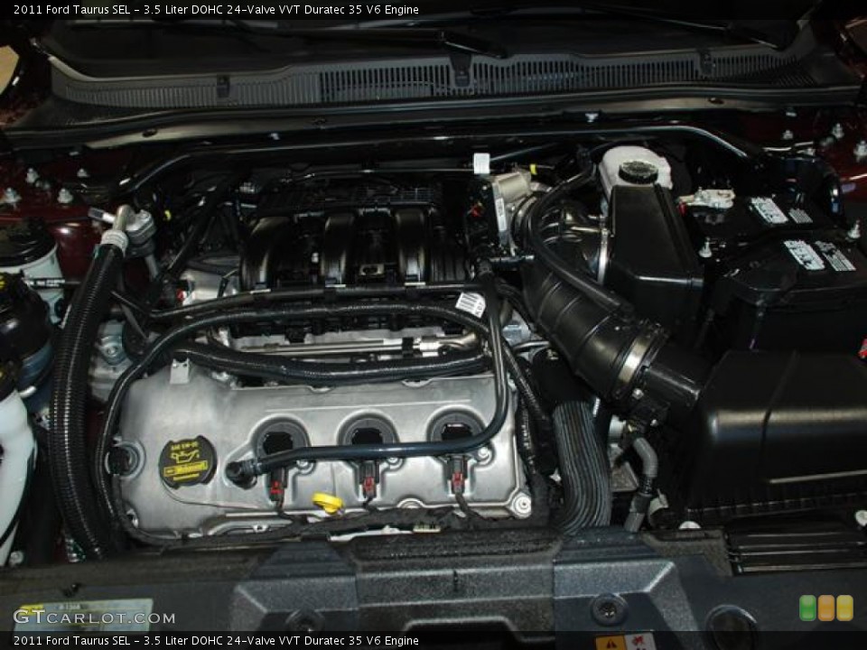 3.5 Liter DOHC 24-Valve VVT Duratec 35 V6 Engine for the 2011 Ford Taurus #59012408