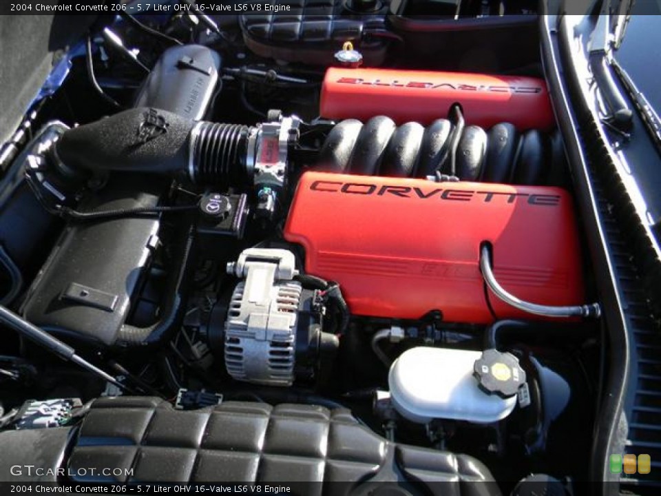 5.7 Liter OHV 16-Valve LS6 V8 Engine for the 2004 Chevrolet Corvette #59016077