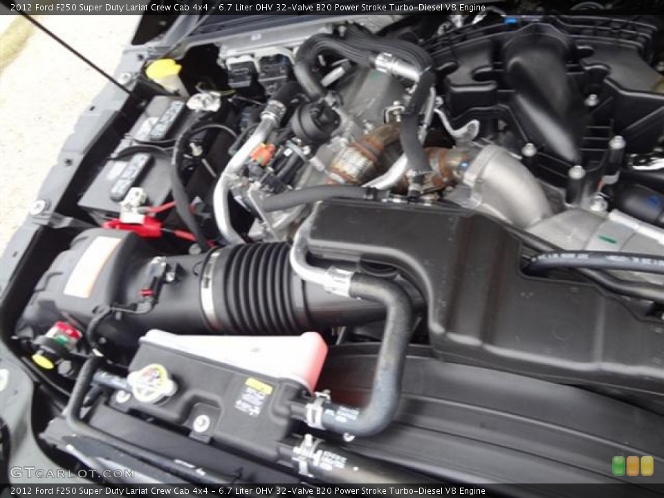 6.7 Liter OHV 32-Valve B20 Power Stroke Turbo-Diesel V8 Engine for the 2012 Ford F250 Super Duty #59020757