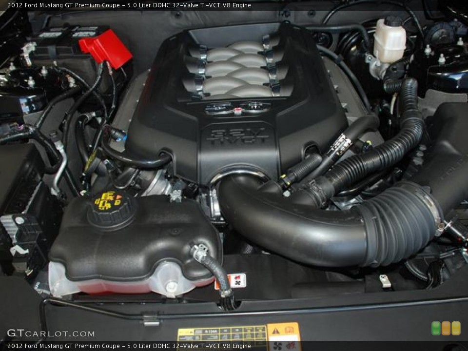 5.0 Liter DOHC 32-Valve Ti-VCT V8 Engine for the 2012 Ford Mustang #59021195