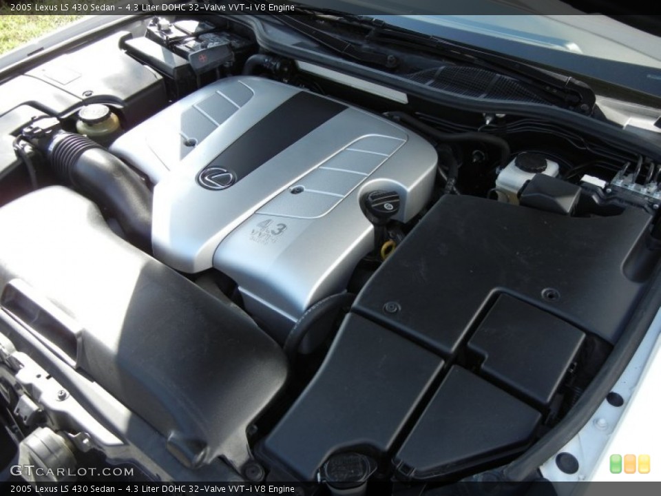 4.3 Liter DOHC 32-Valve VVT-i V8 Engine for the 2005 Lexus LS #59025552