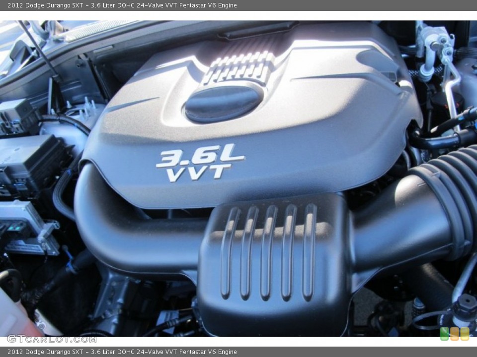 3.6 Liter DOHC 24-Valve VVT Pentastar V6 Engine for the 2012 Dodge Durango #59034913