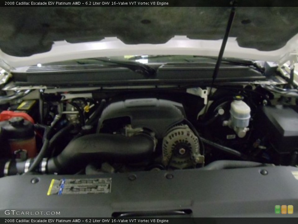 6.2 Liter OHV 16-Valve VVT Vortec V8 Engine for the 2008 Cadillac Escalade #59039344