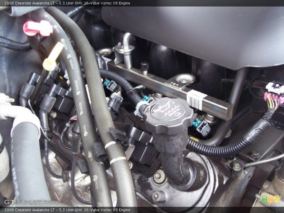 5.3 Liter OHV 16-Valve Vortec V8 Engine for the 2006 Chevrolet Avalanche #59040292