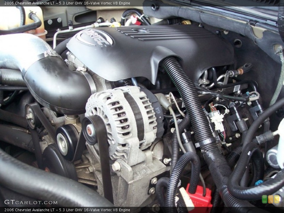 5.3 Liter OHV 16-Valve Vortec V8 Engine for the 2006 Chevrolet Avalanche #59040301