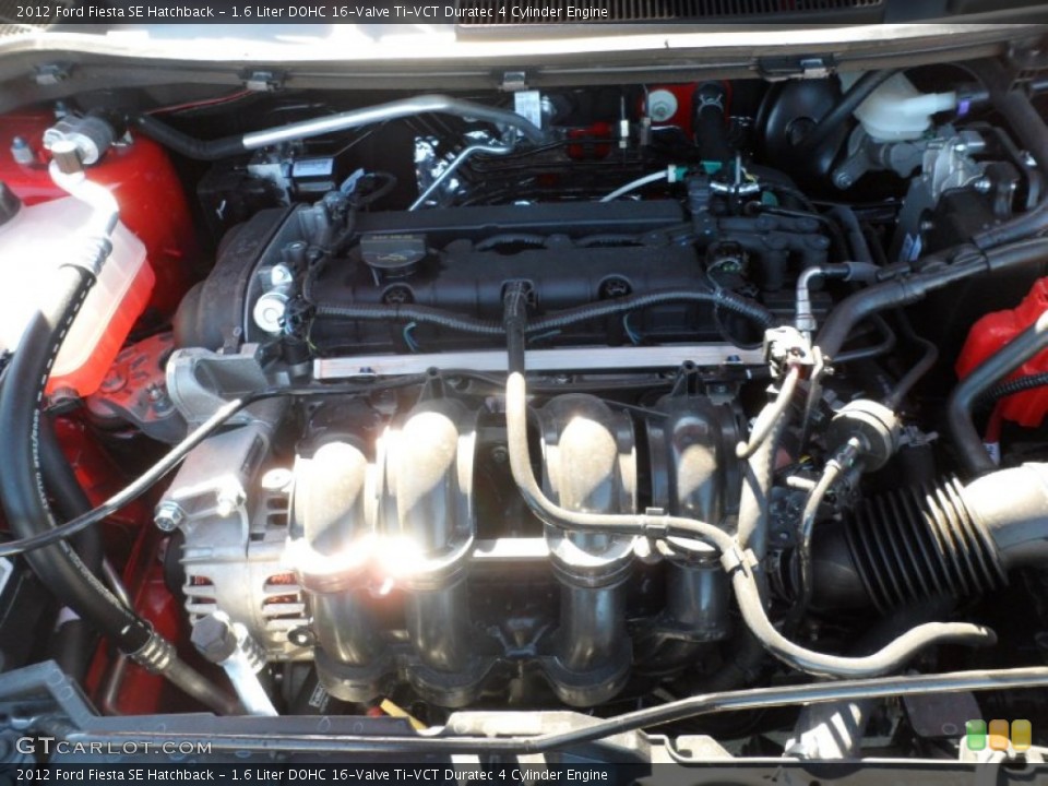 1.6 Liter DOHC 16-Valve Ti-VCT Duratec 4 Cylinder Engine for the 2012 Ford Fiesta #59052027