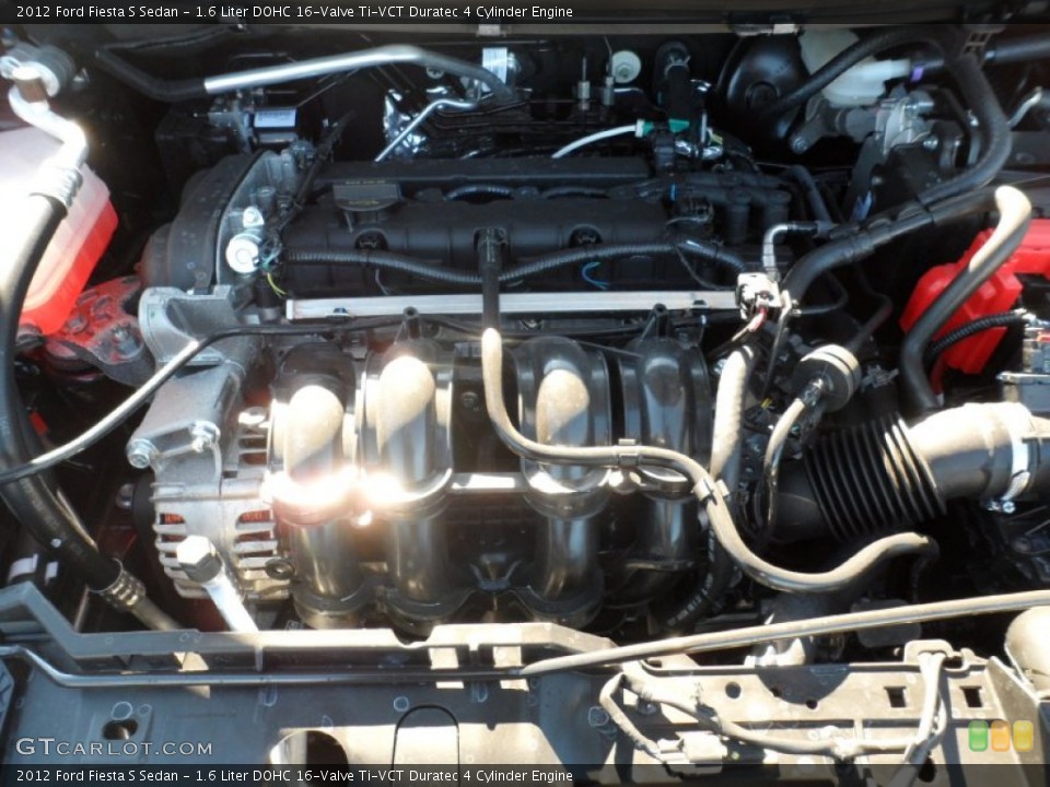 1.6 Liter DOHC 16-Valve Ti-VCT Duratec 4 Cylinder Engine for the 2012 Ford Fiesta #59052133