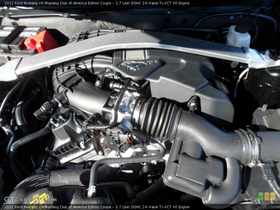 3.7 Liter DOHC 24-Valve Ti-VCT V6 Engine for the 2012 Ford Mustang #59053300